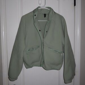 Cotton On Body Light Green Fleece Jacket